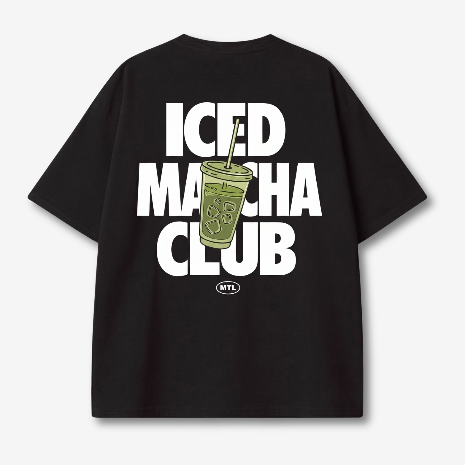 Iced Macha Club Tee Black