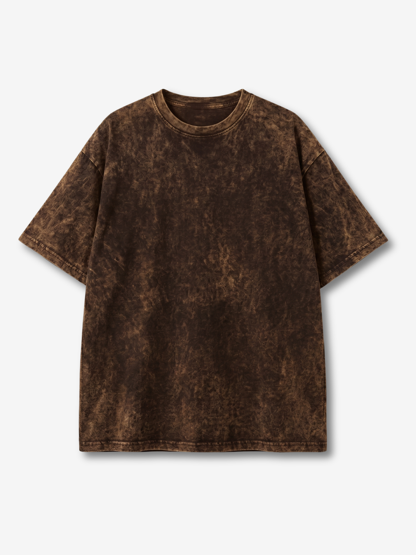 Brown Acid Wash Tee