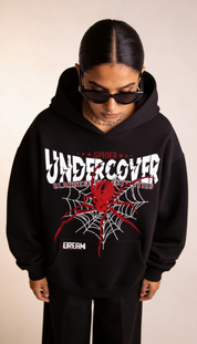 Undercover Spider Black Oversize Hoodie
