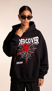 Undercover Spider Black Oversize Hoodie