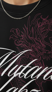 MTL Dragon Calligraphy Oversize Tee