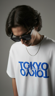 TOKYO Printed Oversize Tee