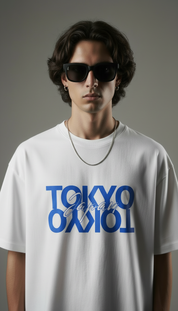 TOKYO Printed Oversize Tee