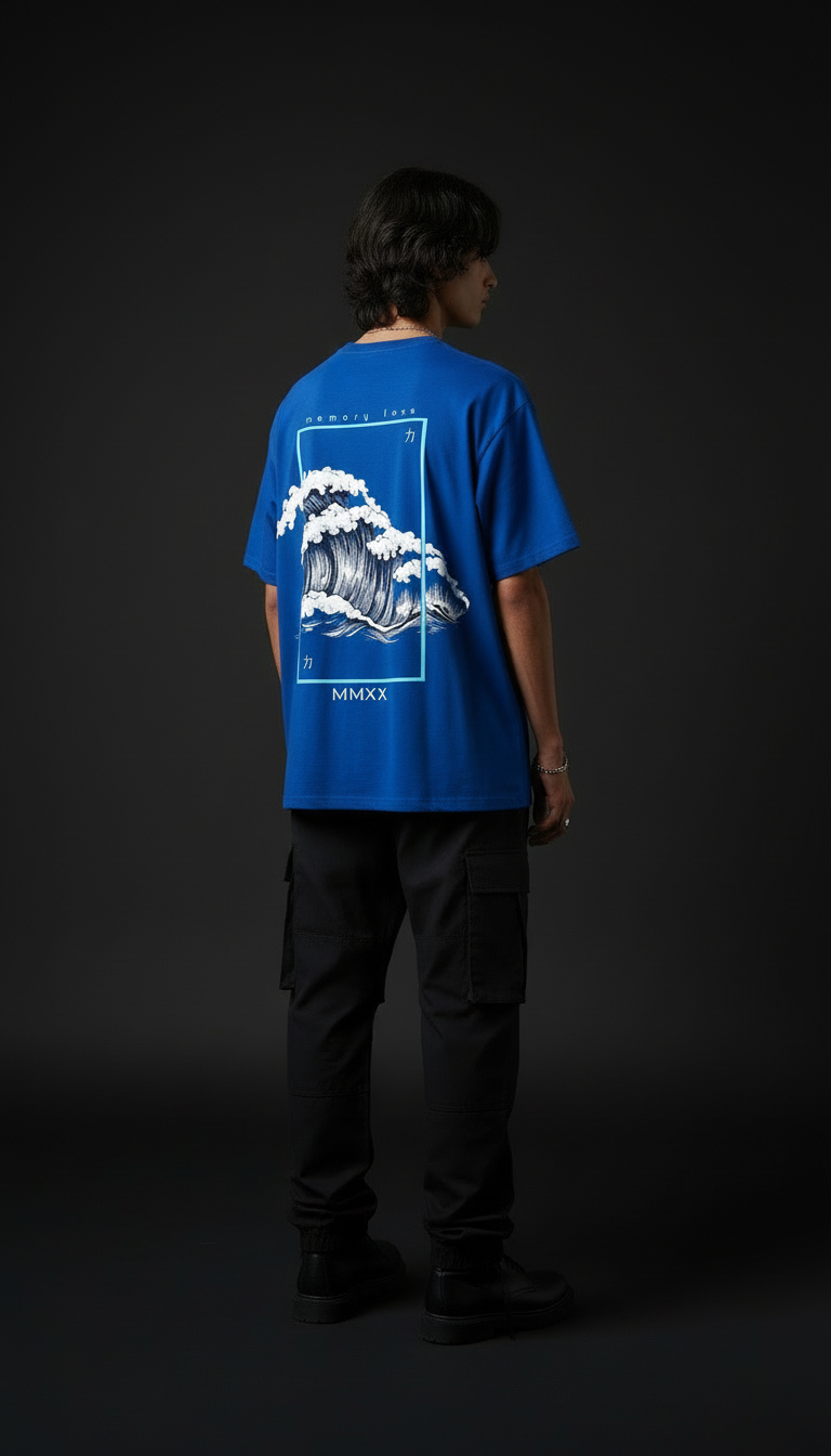 Memory Wave Oversized Tee