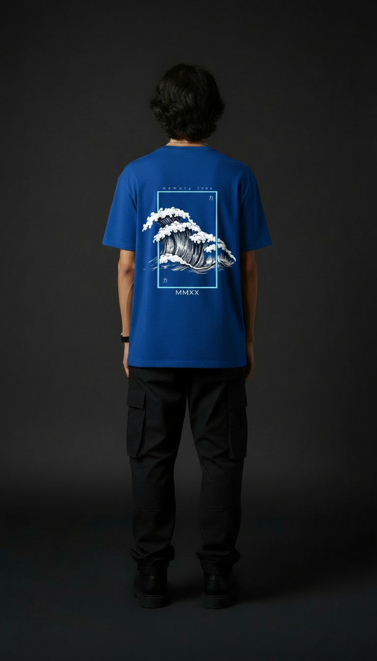 Memory Wave Oversized Tee