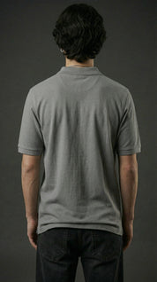 Grey Essential Polo