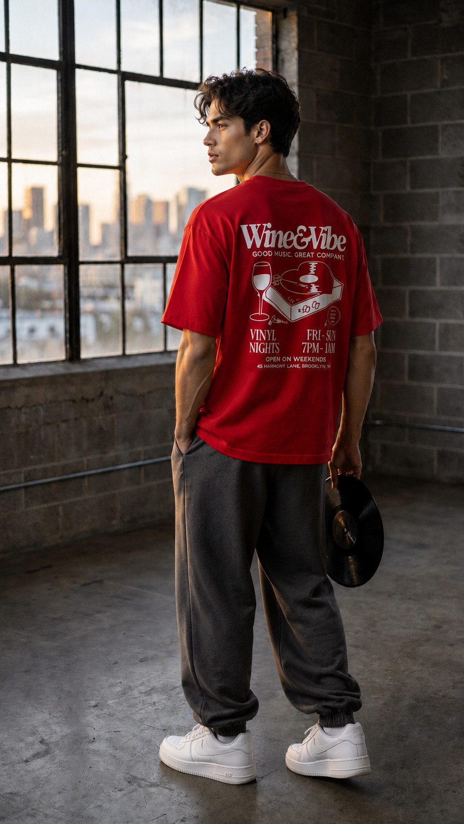 Late Night Club Oversize Tee