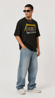 Metallica Retro Tape Oversize Tee