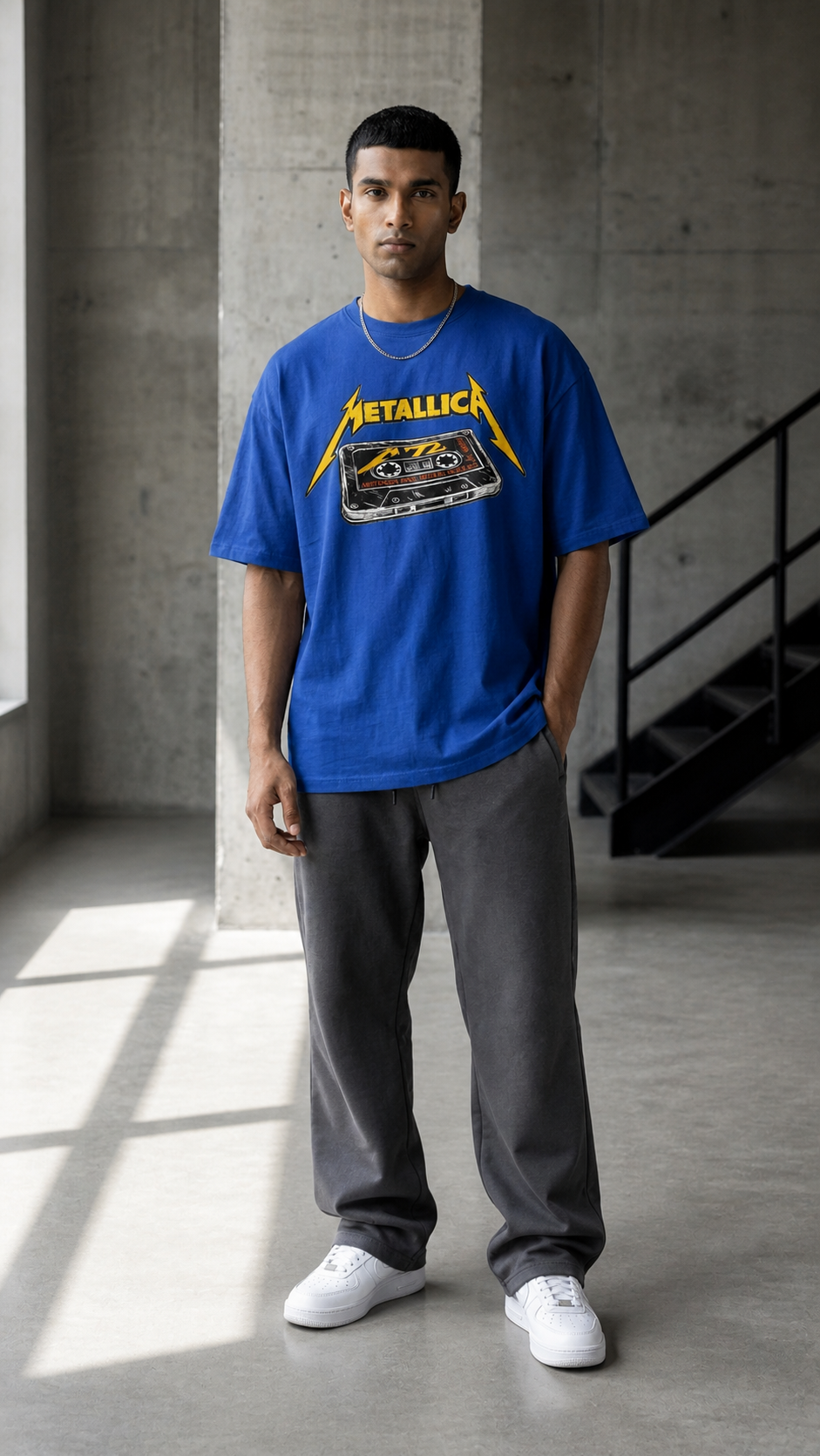 Metallica Retro Tape Oversize Tee