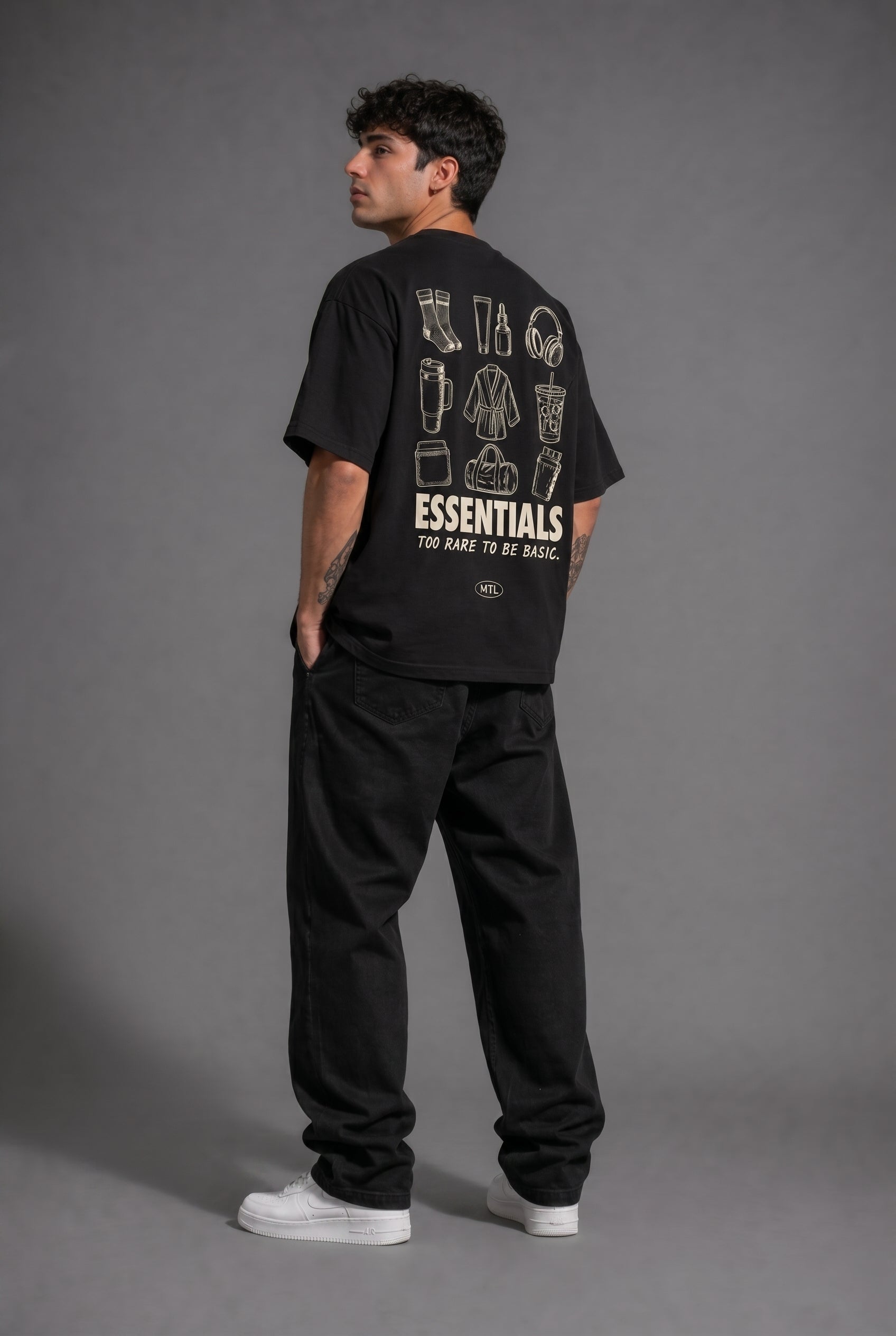 Routine Essentials Oversize T shirt