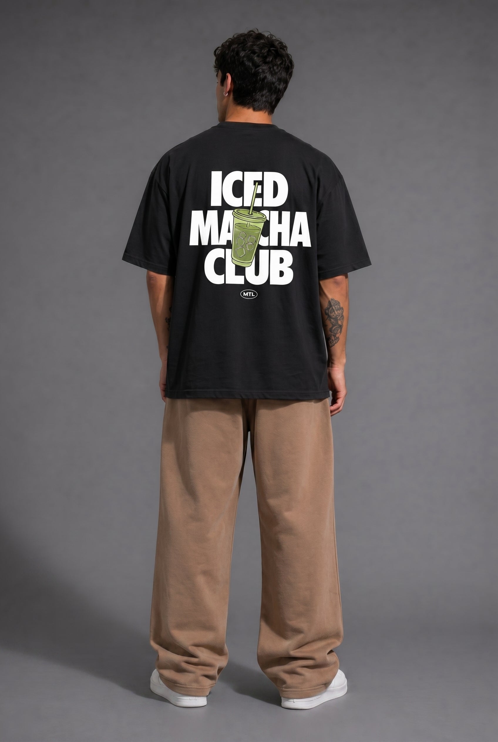 Iced Macha Club Tee Black