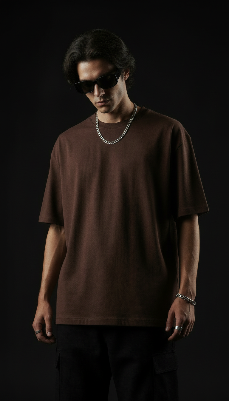 Unisex French Terry Oversize T Shirt