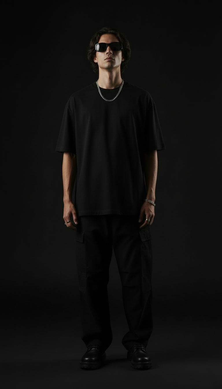 Unisex French Terry Oversize T Shirt