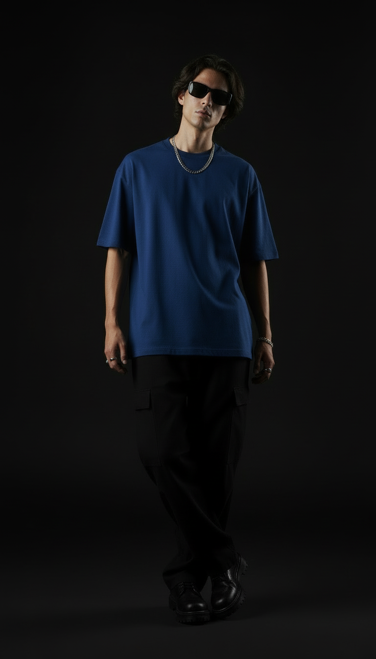 Unisex French Terry Oversize T Shirt
