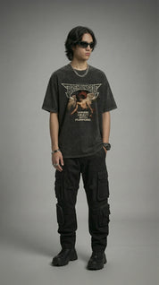 Wings of Purpose Acid Wash Tee