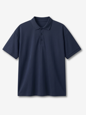 Navy Blue Essential Polo Tee