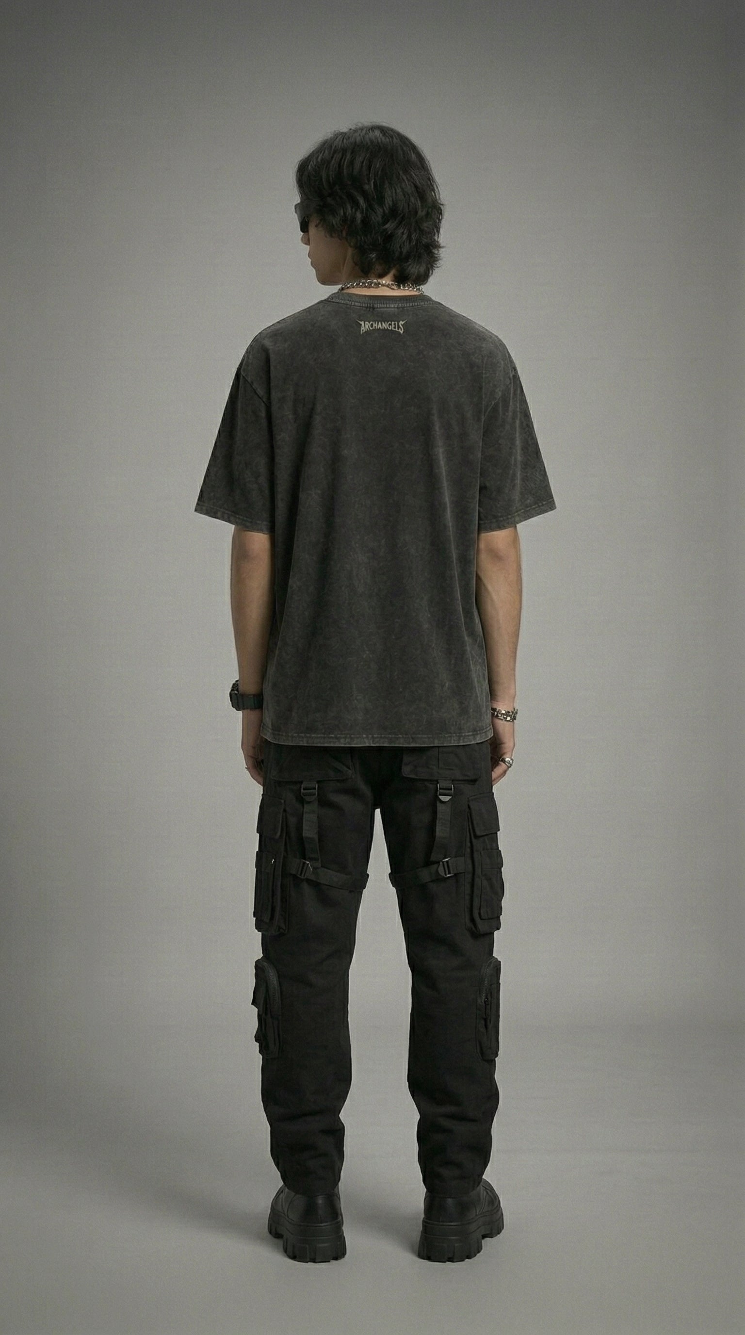 Wings of Purpose Acid Wash Tee