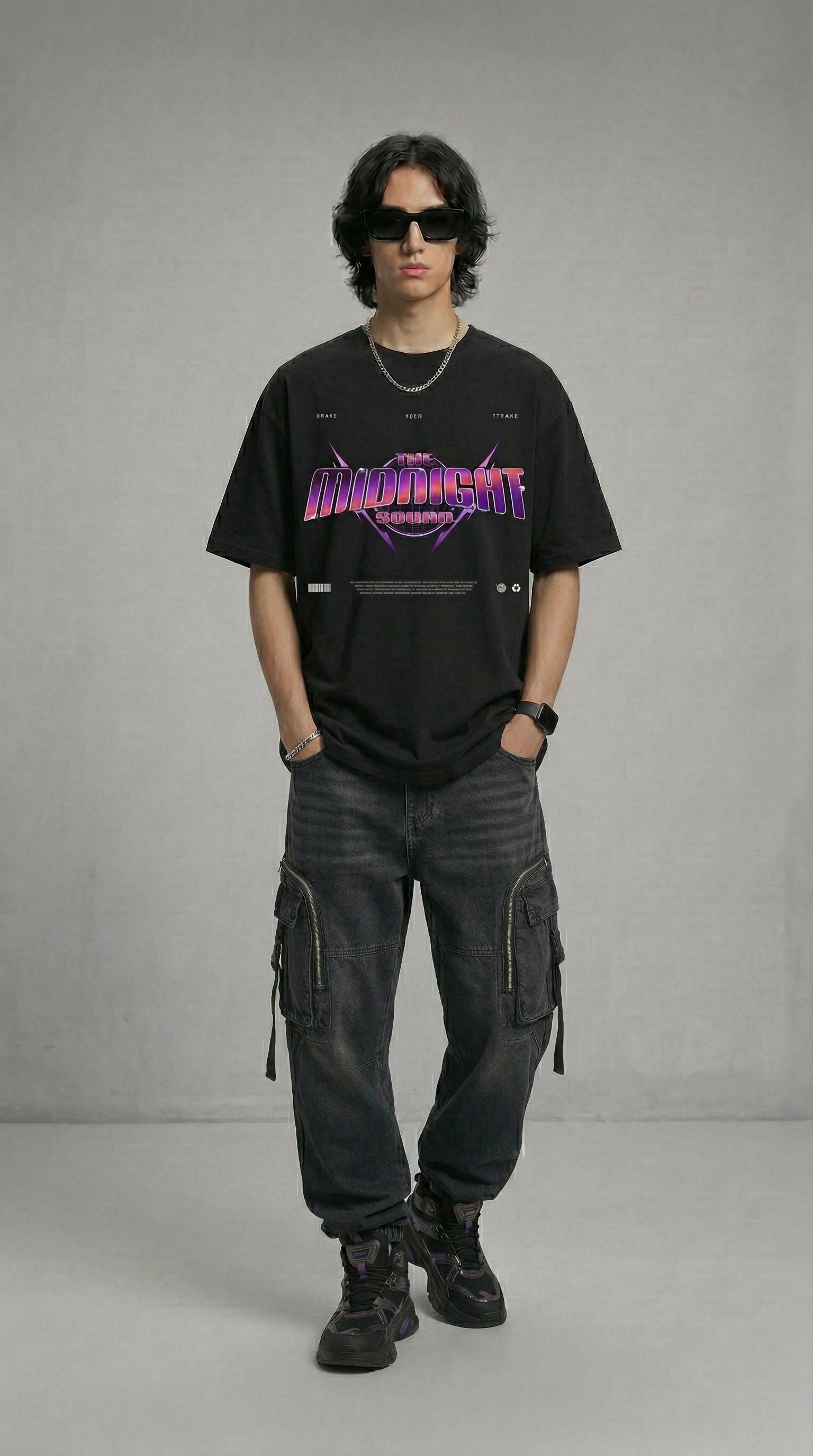 Midnight Squad Oversize Tee
