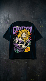 Destroy Black Oversize T Shirt