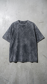 Grey Acid Wash Tee
