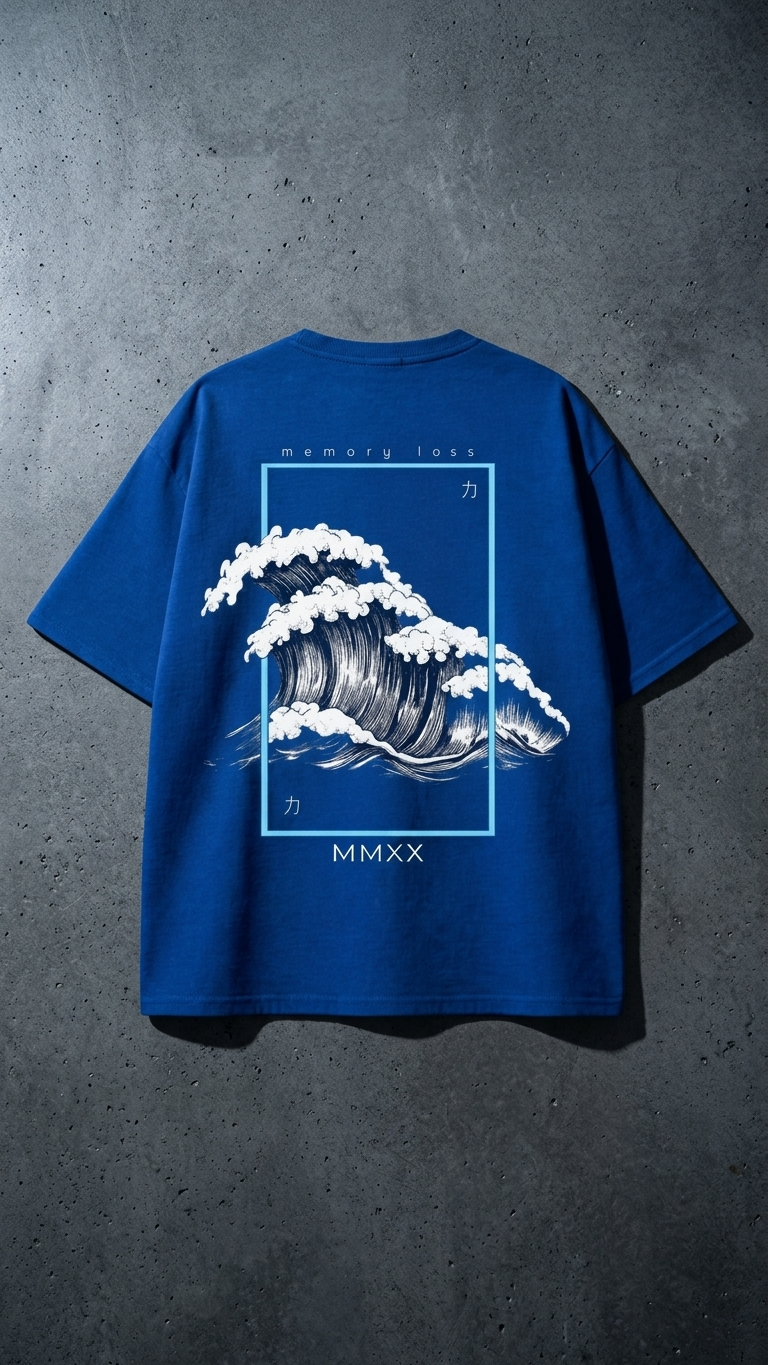 Memory Wave Oversized Tee