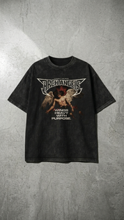 Wings of Purpose Acid Wash Tee