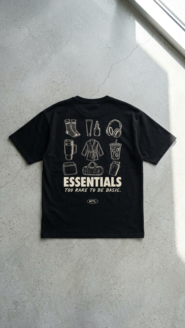 Routine Essentials Oversize T shirt