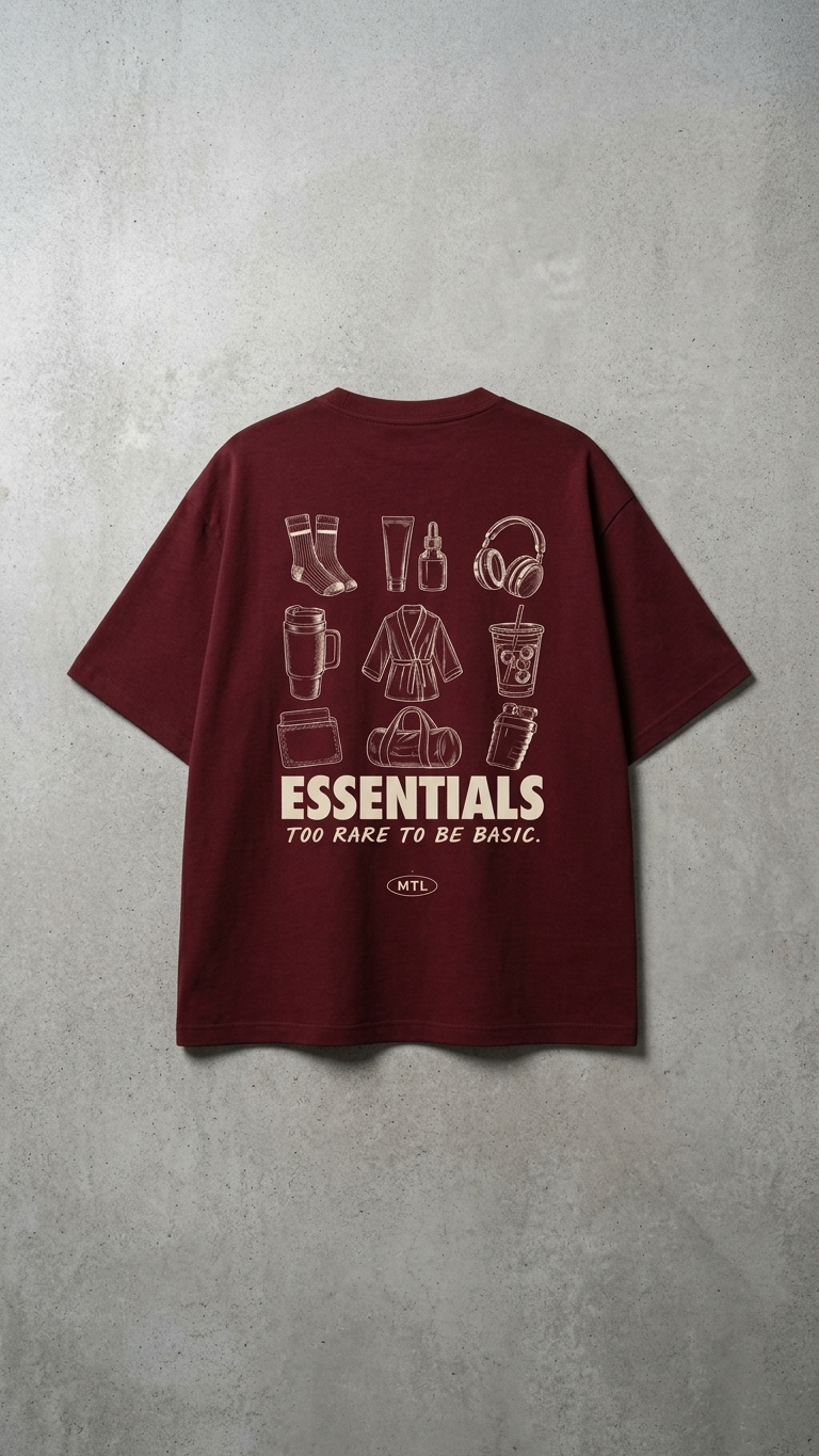 Routine Essentials Oversize T shirt