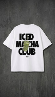 Iced Macha Club White Tee
