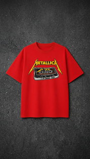 Metallica Retro Tape Oversize Tee