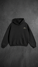 MTL Black Dropshoulder Hoodie
