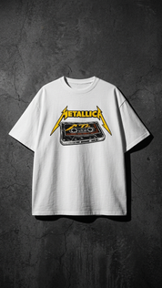Metallica Retro Tape Oversize Tee