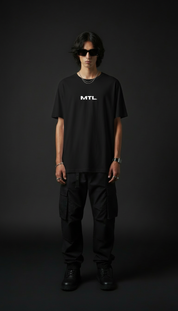 Destroy Black Oversize T Shirt