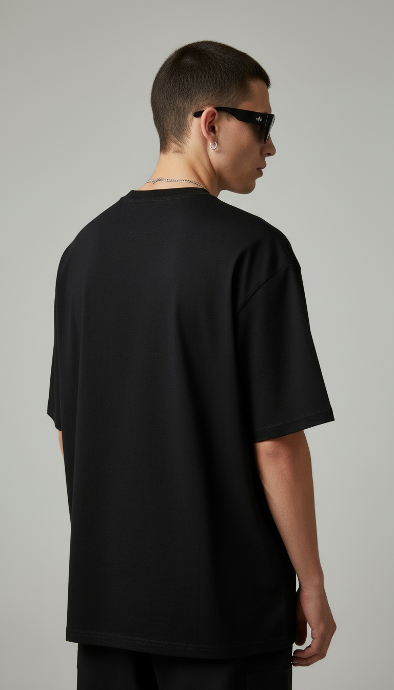 Chromatic Bloom Oversize Tee